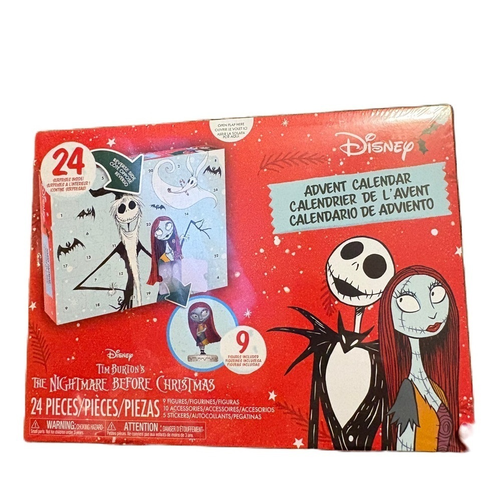 Disney Nightmare Before Christmas Advent Calendar NEW Countdown Action Figure
